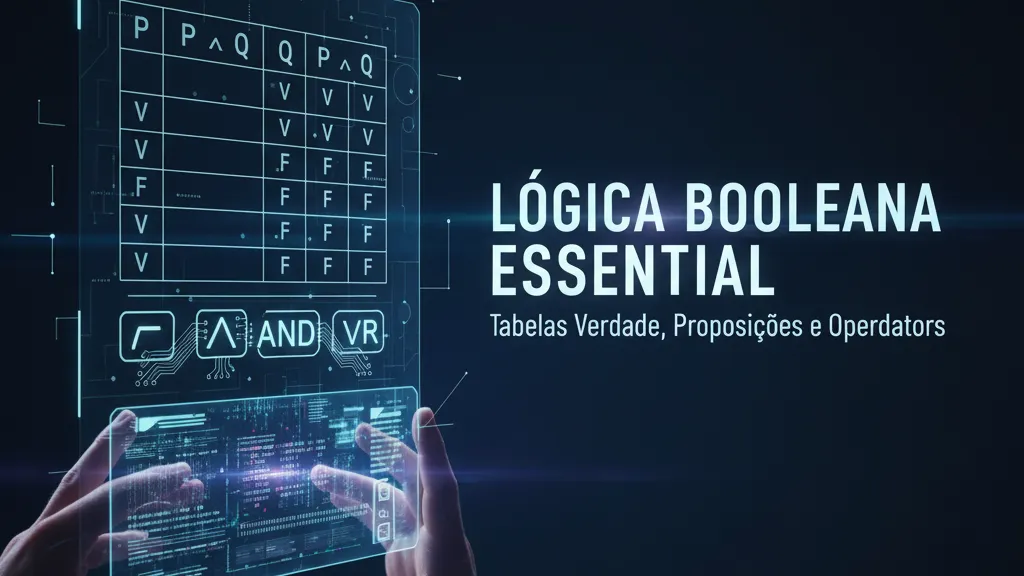 Post-Lógica Booleana Essencial: Desvendando Tabelas Verdade, Proposições e Operadores
