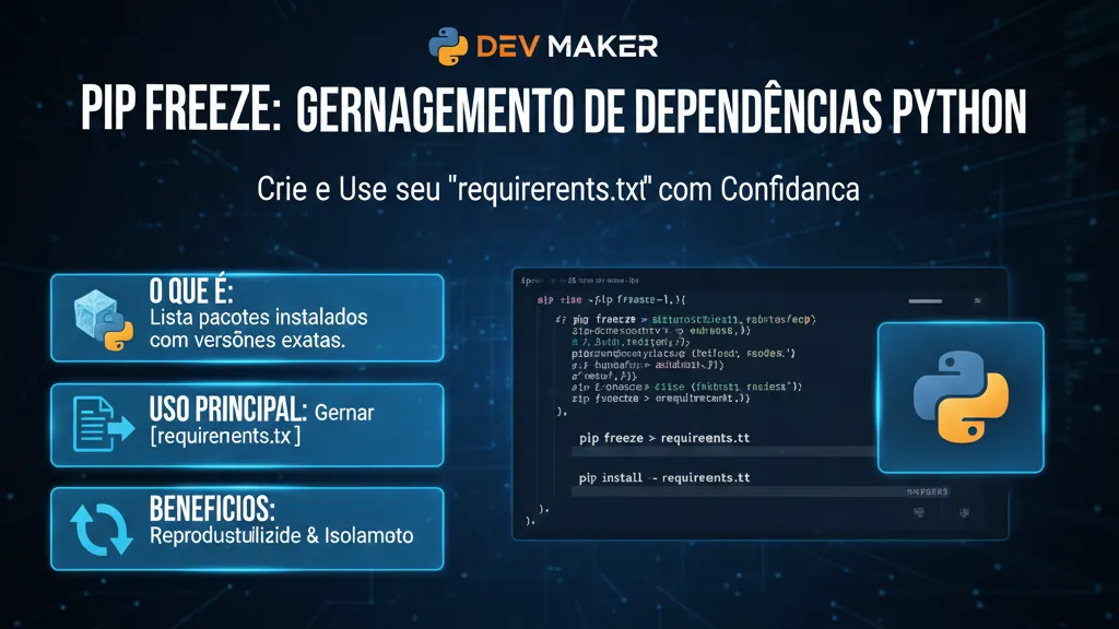 Post-Pip Freeze: O Guia Definitivo para o requirements.txt em Python