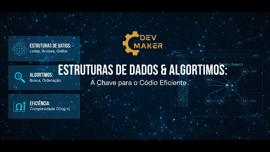 Banner do Post - Estruturas de Dados e Algoritmos: A Chave para o Código Eficiente